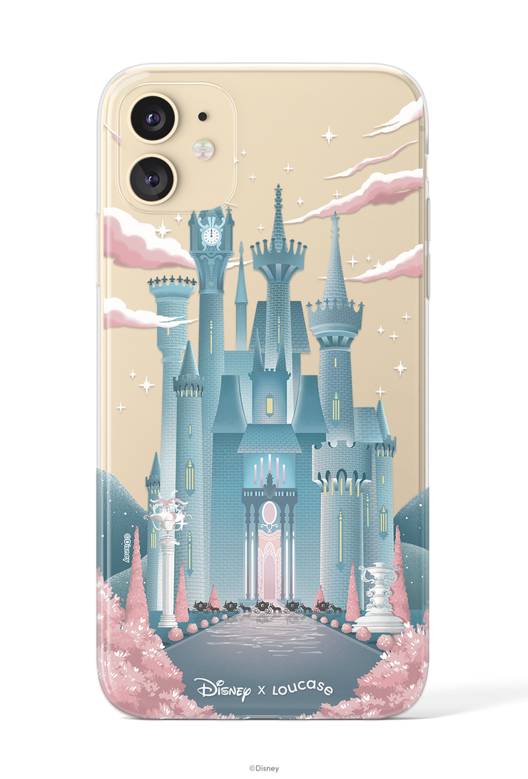 Castle Awaits - KLEARLUX™ Disney x Loucase Cinderella Collection Phone Case | LOUCASE