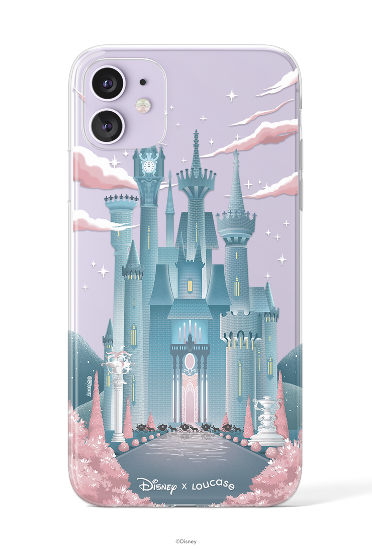 Castle Awaits - KLEARLUX™ Disney x Loucase Cinderella Collection Phone Case | LOUCASE