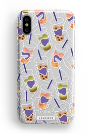 Cheers for Boba & Tealive Strawless Cup - KLEARLUX™ Limited Edition Tealive x Casesbywf Phone Case | LOUCASE