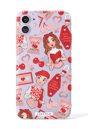 Cherry Love - KLEARLUX™ Special Edition To Be Loved Collection Phone Case | LOUCASE