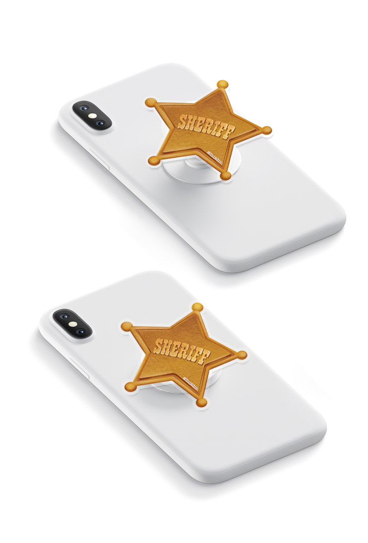 Sheriff Badge - GRIPUP™ Disney x Loucase Toy Story Collection Phone Case | LOUCASE