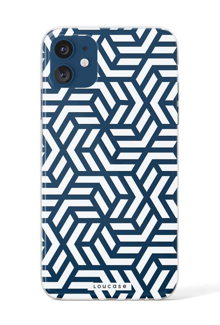 Geo KLEARLUX™ Phone Case | LOUCASE