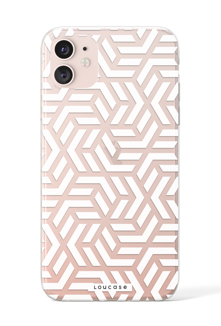 Geo KLEARLUX™ Phone Case | LOUCASE