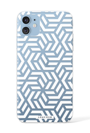 Geo KLEARLUX™ Phone Case | LOUCASE