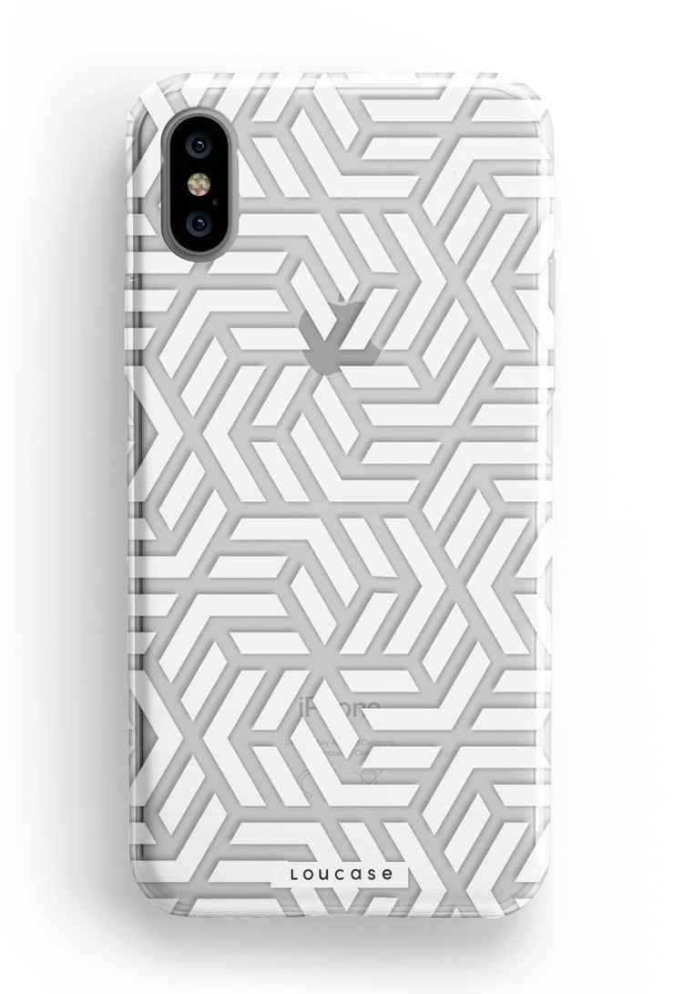 Geo KLEARLUX™ Phone Case | LOUCASE