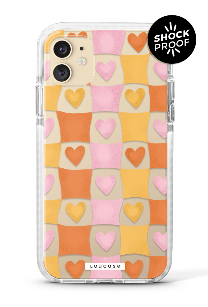 Heart Plaid - PROTECH™ Special Edition Tangy Love Collection Phone Case | LOUCASE