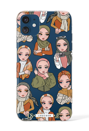 Hijabae - KLEARLUX™ Special Edition Dianashawl X Casesbywf x Guzel KL Phone Case | LOUCASE