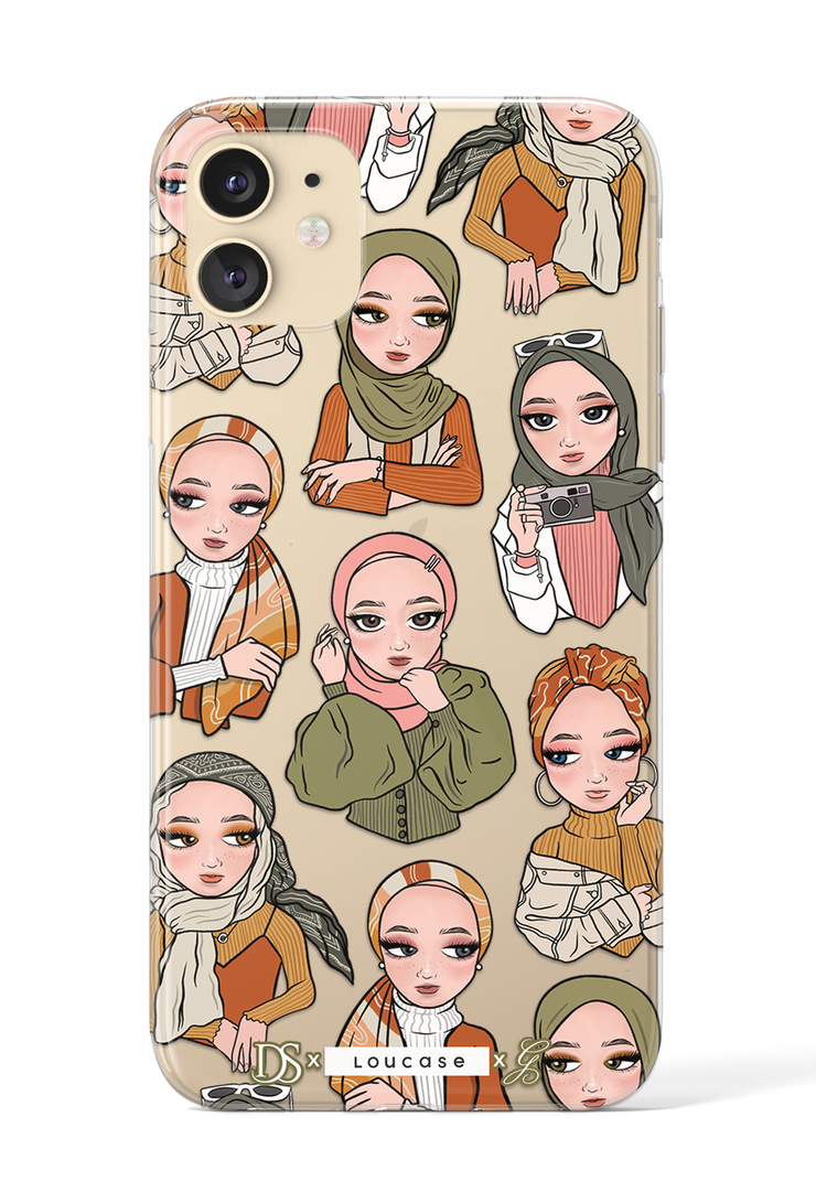 Hijabae - KLEARLUX™ Special Edition Dianashawl X Casesbywf x Guzel KL Phone Case | LOUCASE