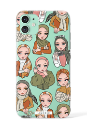 Hijabae - KLEARLUX™ Special Edition Dianashawl X Casesbywf x Guzel KL Phone Case | LOUCASE