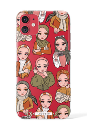 Hijabae - KLEARLUX™ Special Edition Dianashawl X Casesbywf x Guzel KL Phone Case | LOUCASE