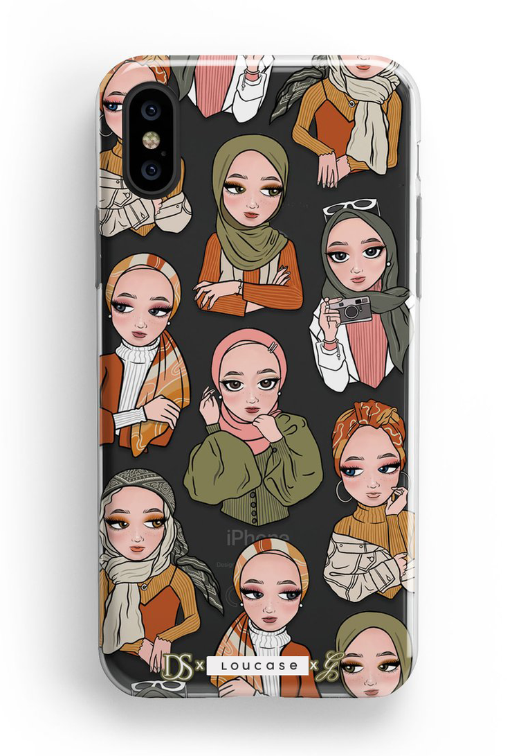 Hijabae - KLEARLUX™ Special Edition Dianashawl X Casesbywf x Guzel KL Phone Case | LOUCASE