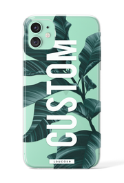 Hoja - Custom Say My Name KLEARLUX™ Phone Case | LOUCASE