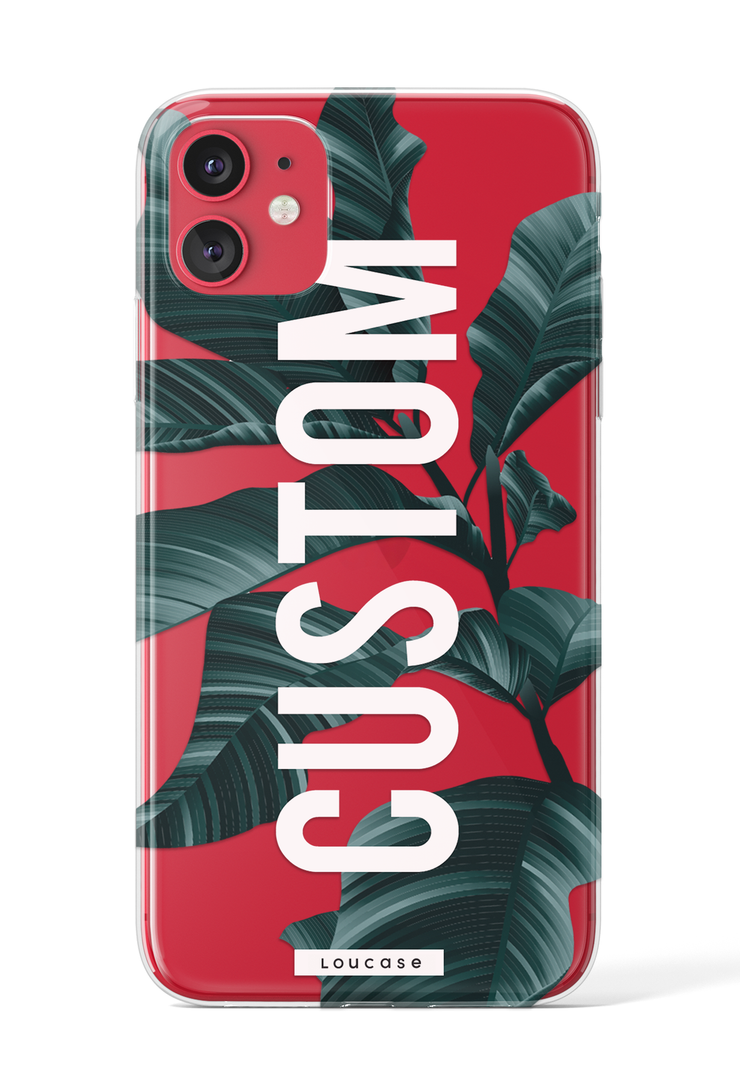 Hoja - Custom Say My Name KLEARLUX™ Phone Case | LOUCASE