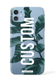 Hoja - Custom Say My Name KLEARLUX™ Phone Case | LOUCASE