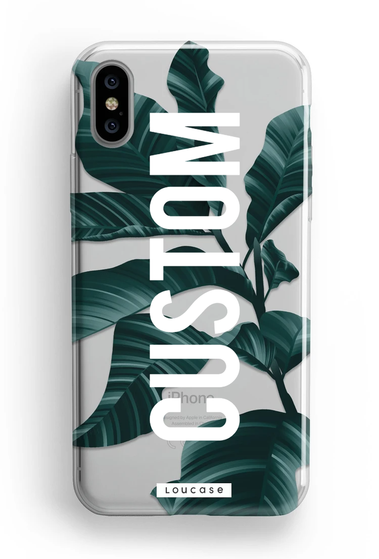 Hoja - Custom Say My Name KLEARLUX™ Phone Case | LOUCASE