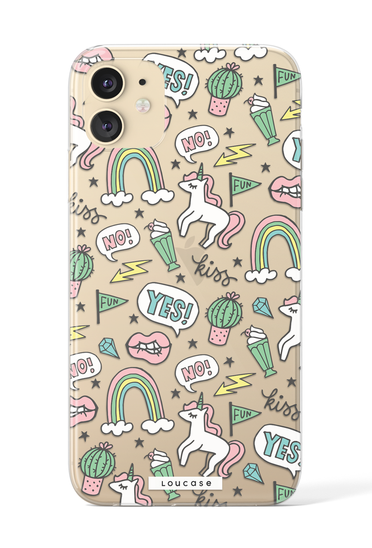 Kawaii KLEARLUX™ Phone Case | LOUCASE