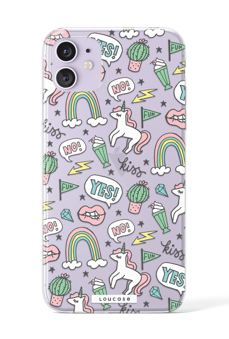 Kawaii KLEARLUX™ Phone Case | LOUCASE