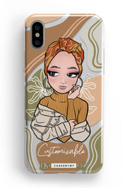 Chic Bundle - KLEARLUX™ + 2 Shawl Special Edition Dianashawl X Casesbywf x Guzel KL Phone Case