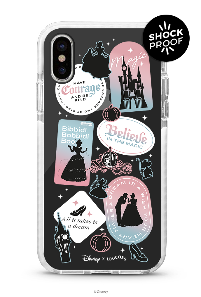 Magical Words - PROTECH™ Disney x Loucase Cinderella Collection Phone Case | LOUCASE