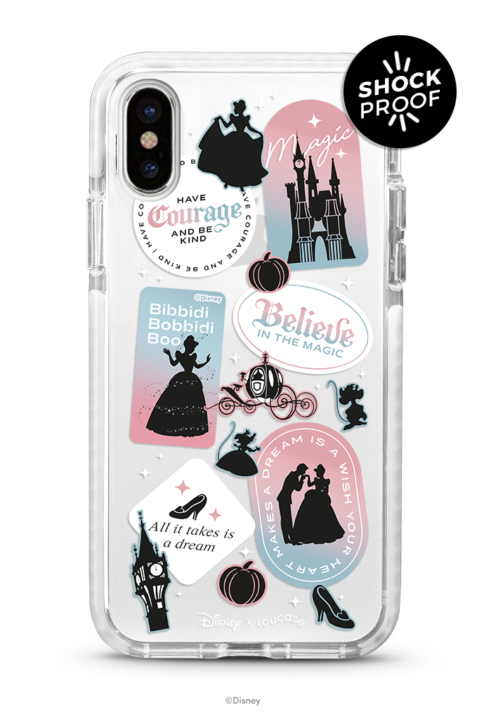 Magical Words - PROTECH™ Disney x Loucase Cinderella Collection Phone Case | LOUCASE