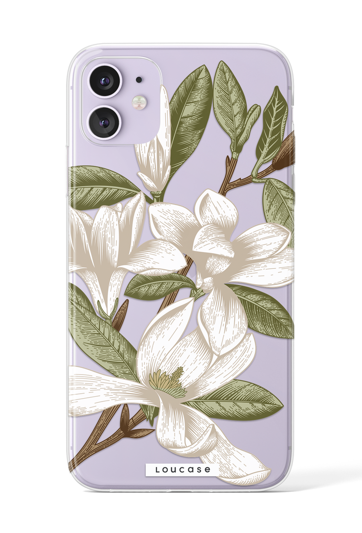 Magnolia KLEARLUX™ Phone Case | LOUCASE