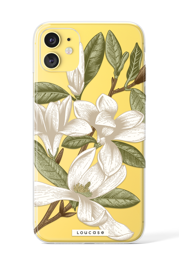 Magnolia KLEARLUX™ Phone Case | LOUCASE