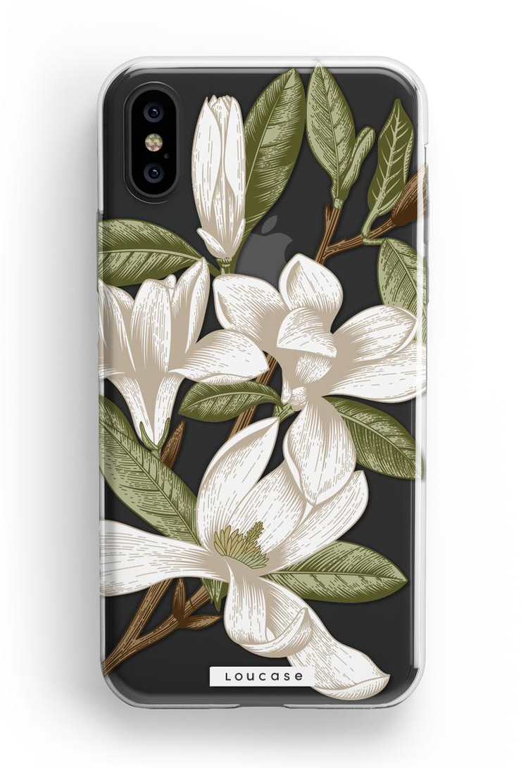 Magnolia KLEARLUX™ Phone Case | LOUCASE