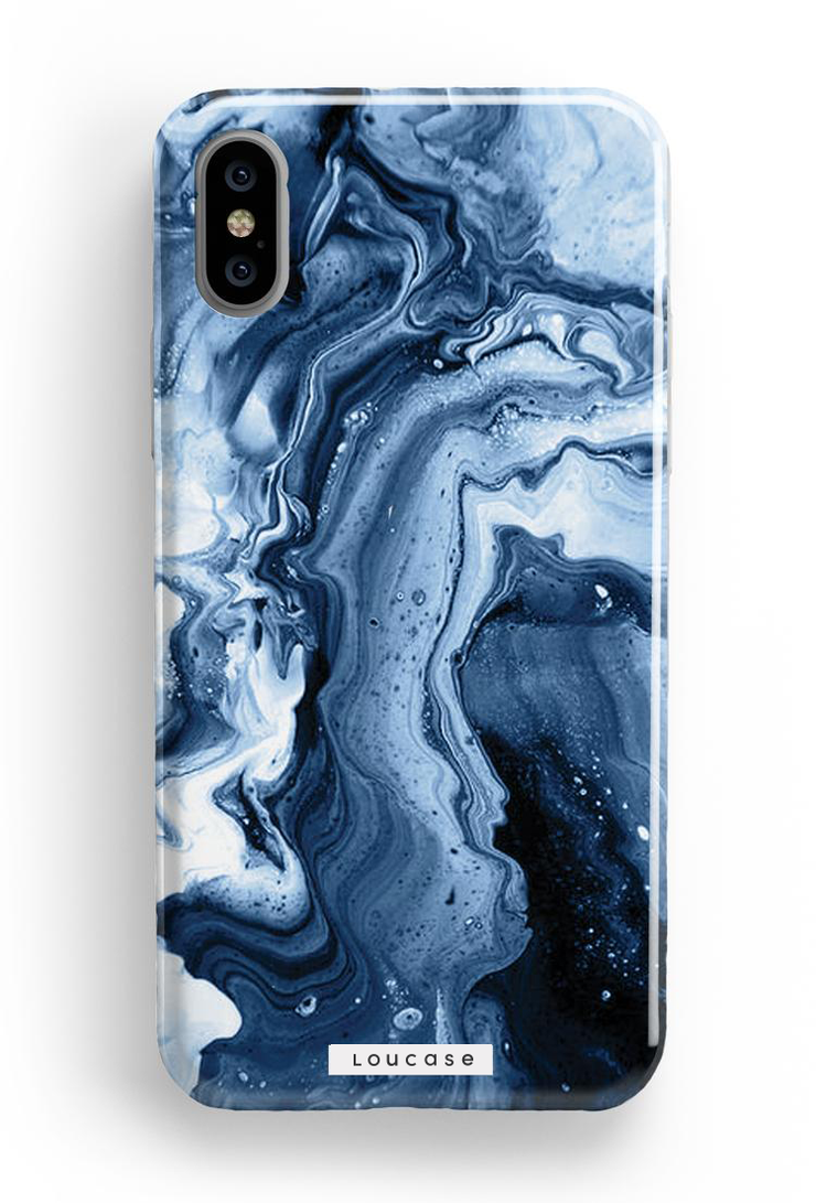 Marble Navy KLEARLUX™ Phone Case | LOUCASE