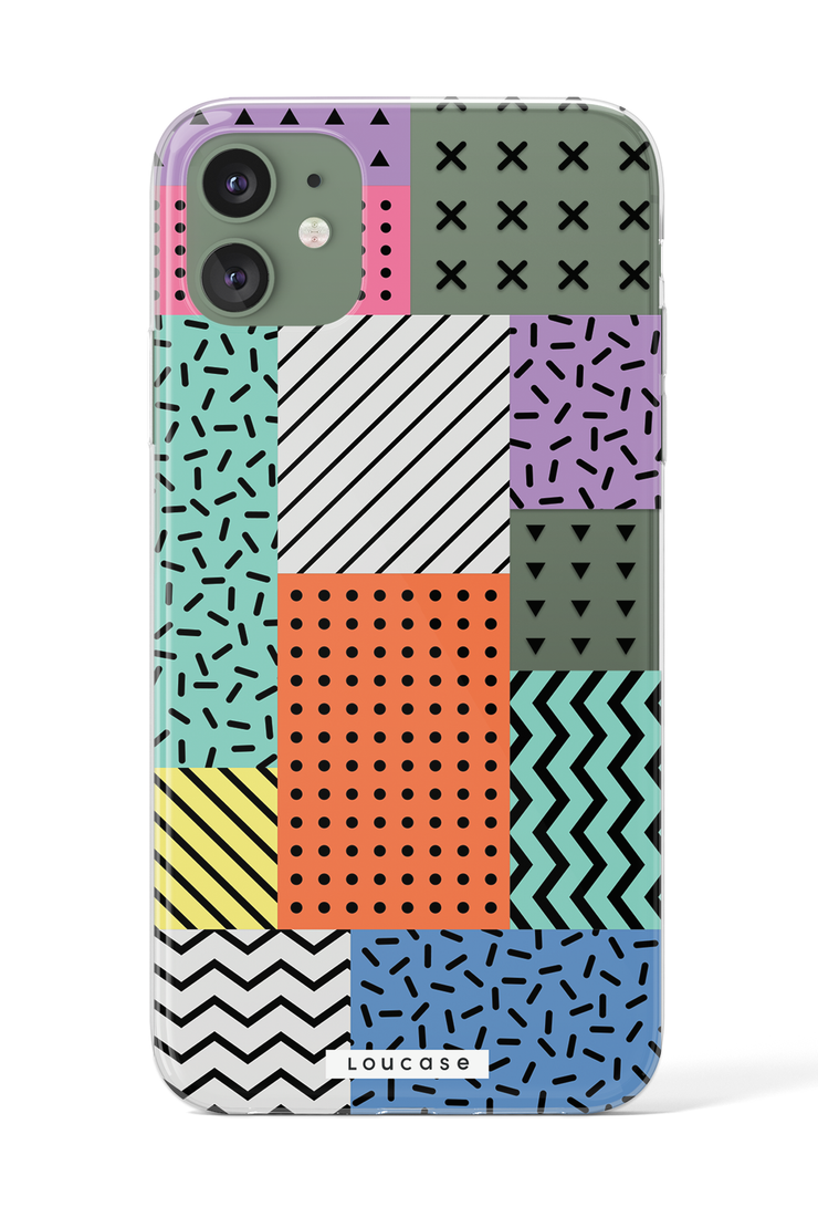 Memphis KLEARLUX™ Phone Case | LOUCASE