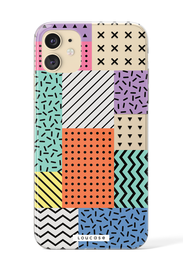 Memphis KLEARLUX™ Phone Case | LOUCASE