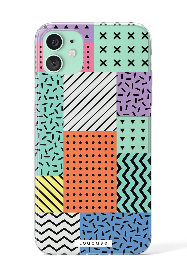 Memphis KLEARLUX™ Phone Case | LOUCASE