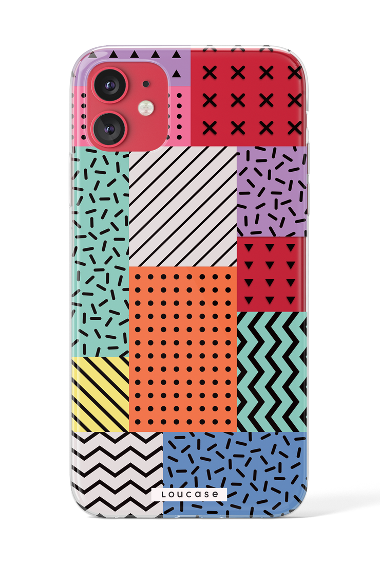 Memphis KLEARLUX™ Phone Case | LOUCASE