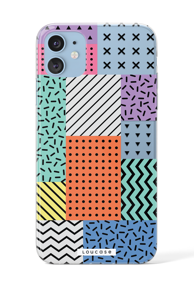 Memphis KLEARLUX™ Phone Case | LOUCASE