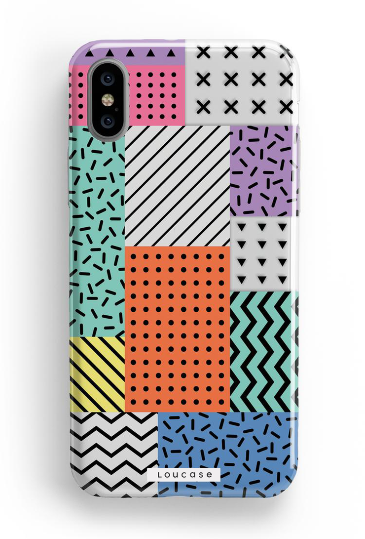 Memphis KLEARLUX™ Phone Case | LOUCASE