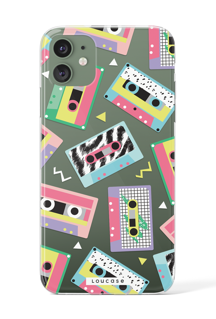 Mixtape KLEARLUX™ Phone Case | LOUCASE