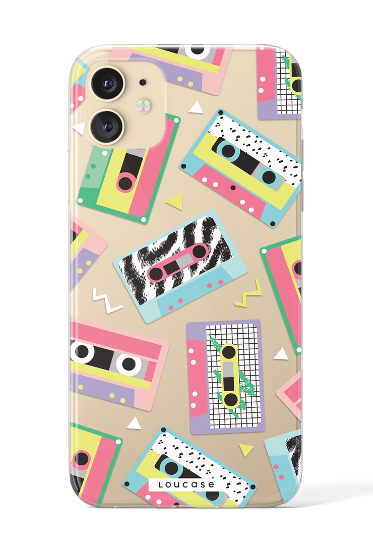 Mixtape KLEARLUX™ Phone Case | LOUCASE