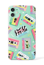 Mixtape KLEARLUX™ Phone Case | LOUCASE