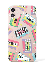 Mixtape KLEARLUX™ Phone Case | LOUCASE