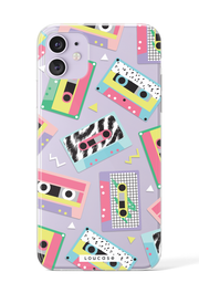 Mixtape KLEARLUX™ Phone Case | LOUCASE