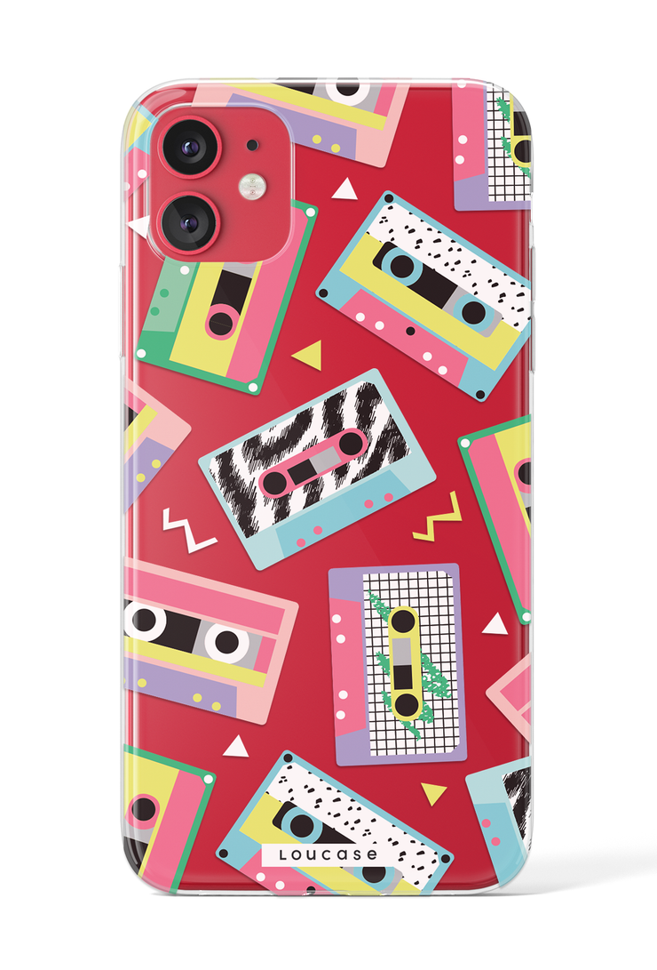 Mixtape KLEARLUX™ Phone Case | LOUCASE