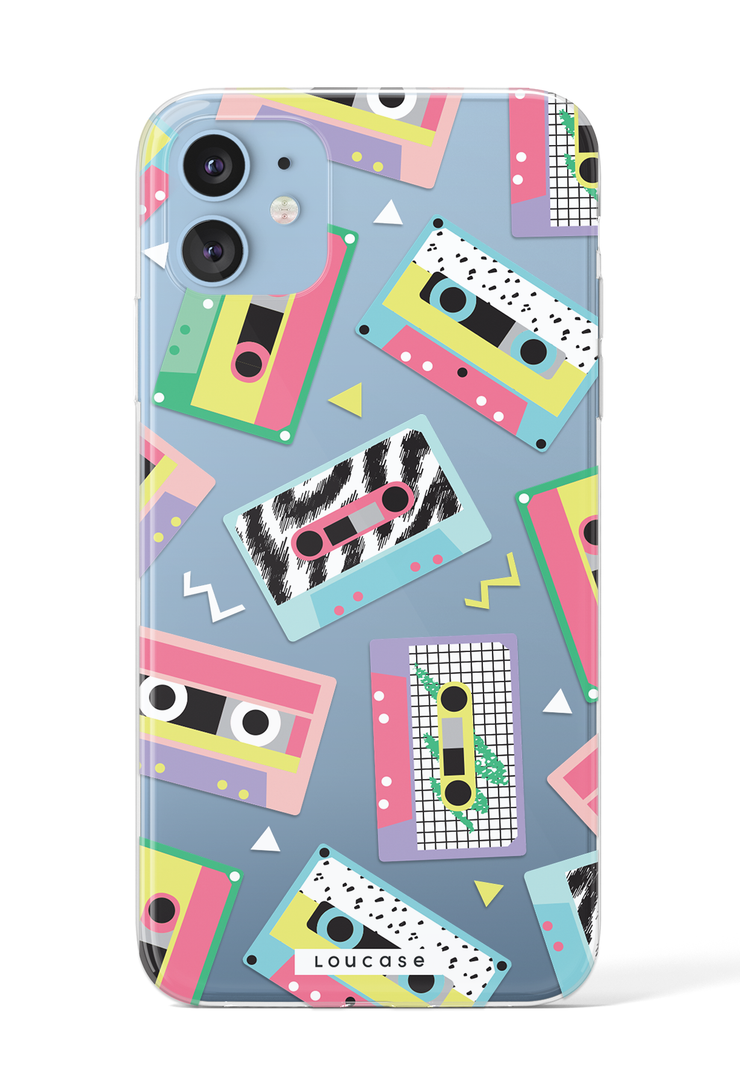 Mixtape KLEARLUX™ Phone Case | LOUCASE