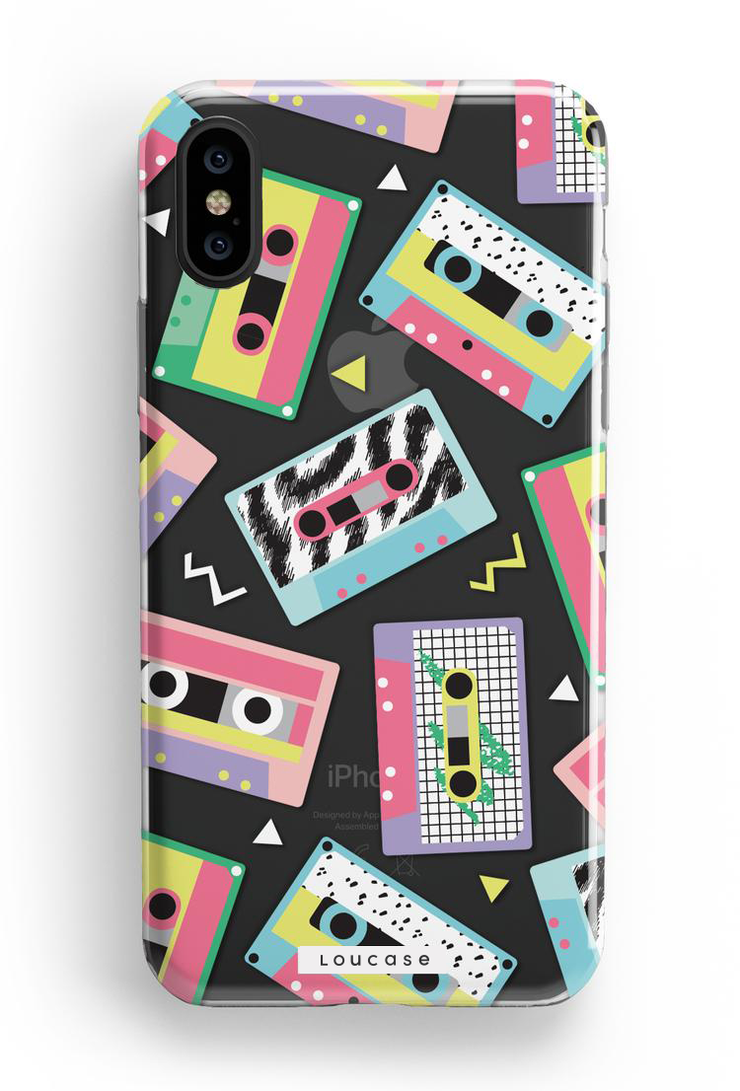 Mixtape KLEARLUX™ Phone Case | LOUCASE