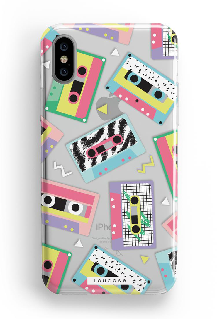 Mixtape KLEARLUX™ Phone Case | LOUCASE