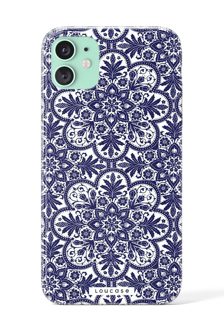 Moroccan Navy KLEARLUX™ Phone Case | LOUCASE