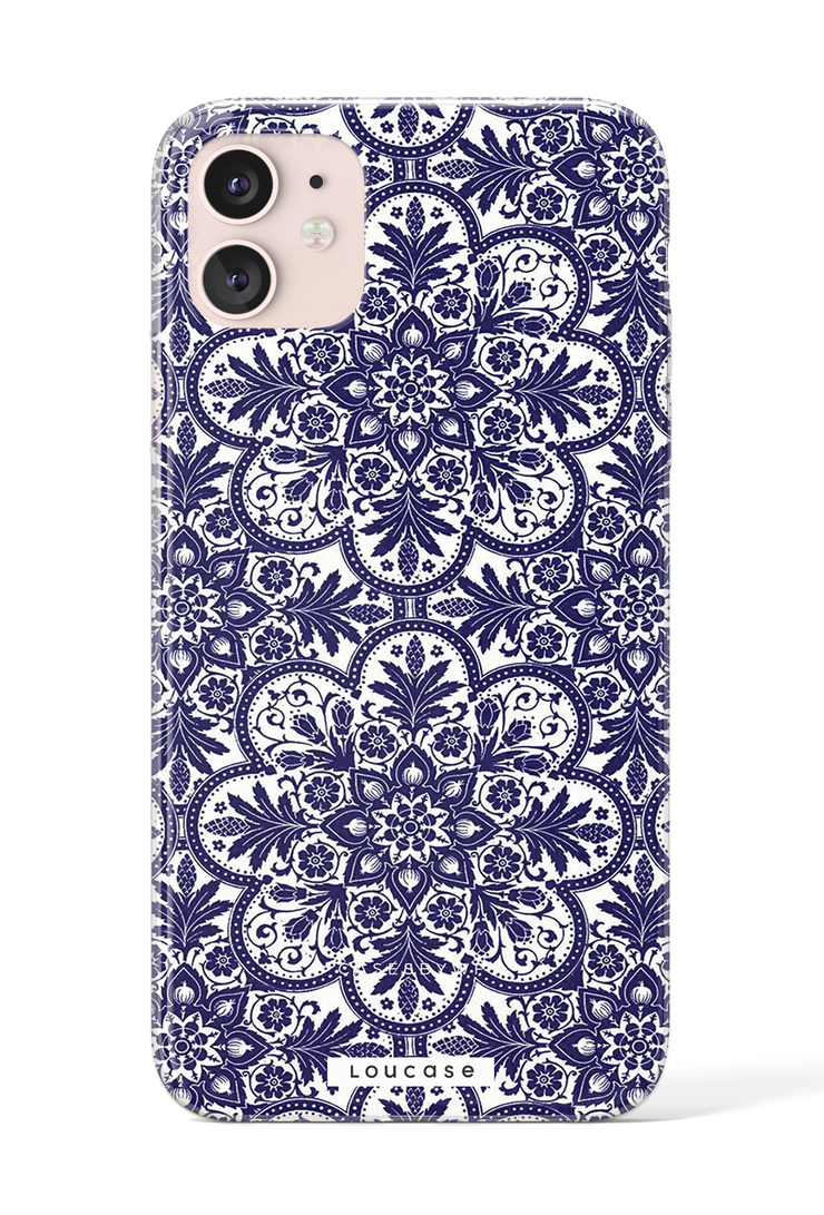 Moroccan Navy KLEARLUX™ Phone Case | LOUCASE