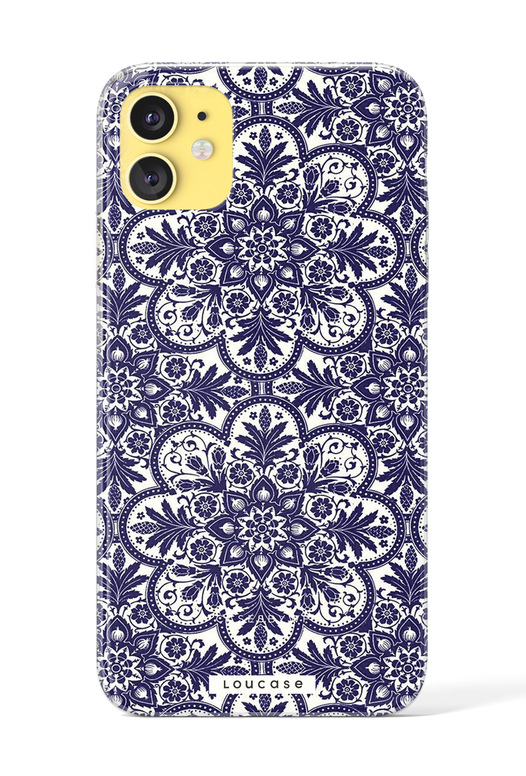 Moroccan Navy KLEARLUX™ Phone Case | LOUCASE