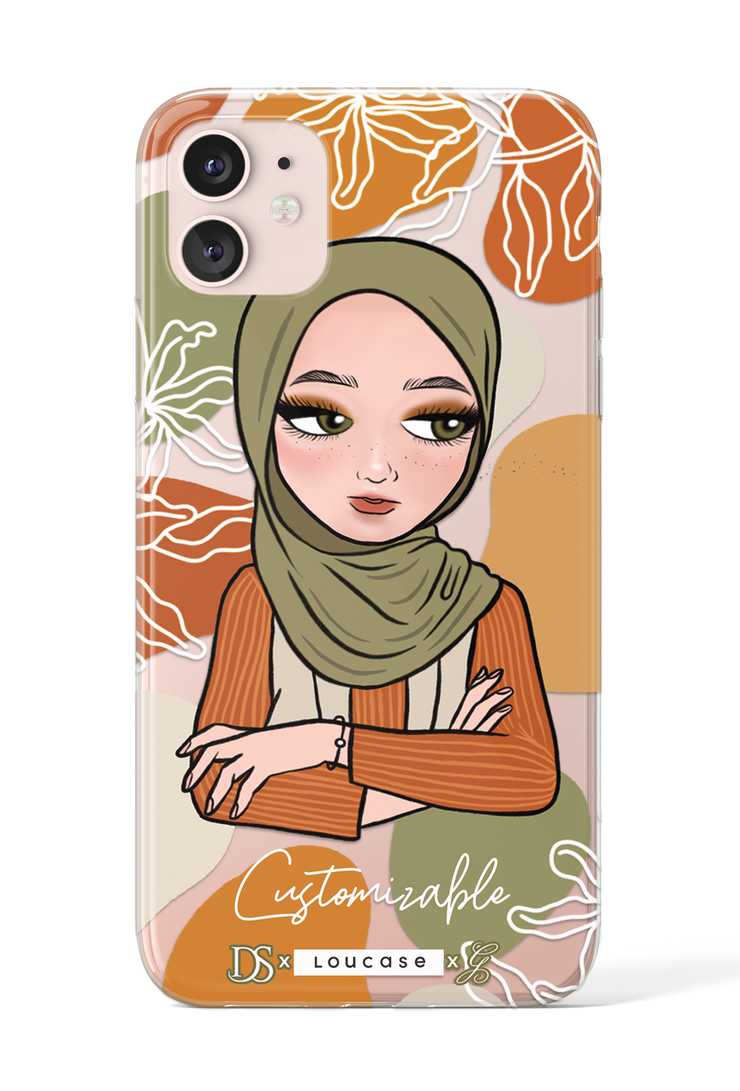 Olivia - KLEARLUX™ Special Edition Dianashawl X Casesbywf x Guzel KL Phone Case | LOUCASE