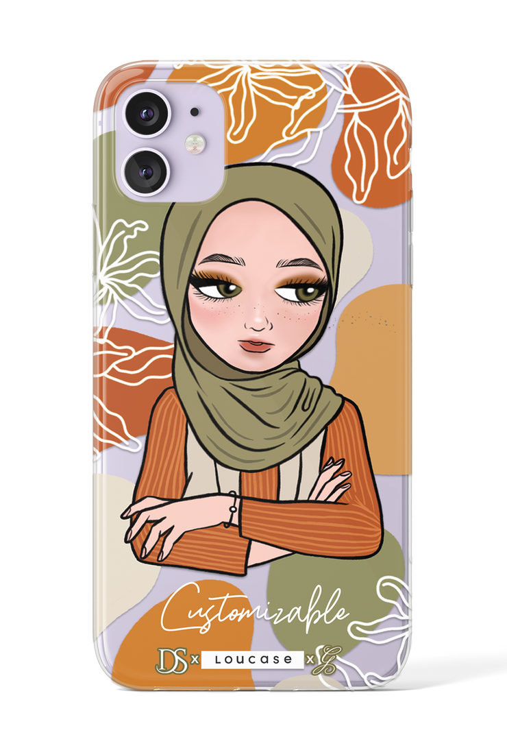 Olivia - KLEARLUX™ Special Edition Dianashawl X Casesbywf x Guzel KL Phone Case | LOUCASE