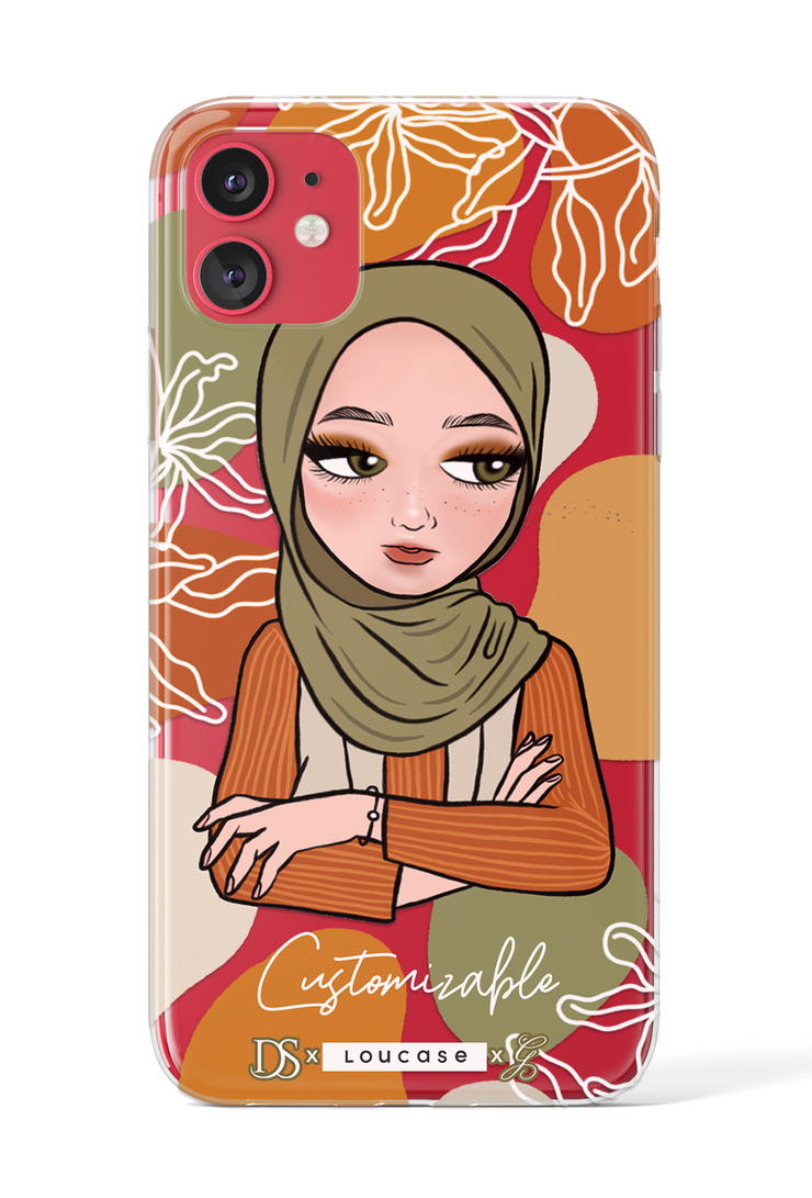 Olivia - KLEARLUX™ Special Edition Dianashawl X Casesbywf x Guzel KL Phone Case | LOUCASE