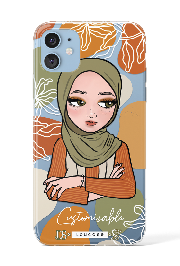 Olivia - KLEARLUX™ Special Edition Dianashawl X Casesbywf x Guzel KL Phone Case | LOUCASE